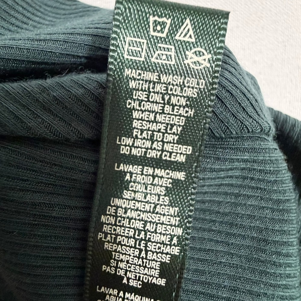 Skims NWT Womens L Cypress Green Soft Lounge Long Sleeve Maxi Dress Minimalist - Picture 11 of 11